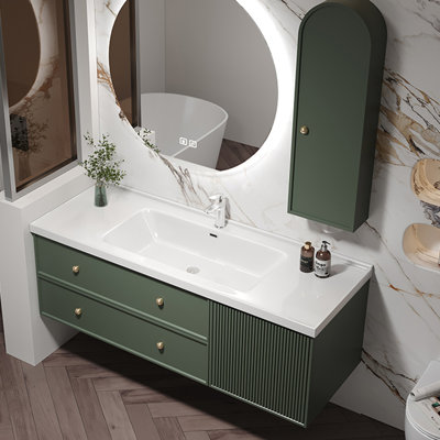 French light luxury modern bathroom cabinet
