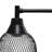 Elegant Designs 19" Industrial Mesh Wire Desk Lamp With LED Bulb,-1011983559