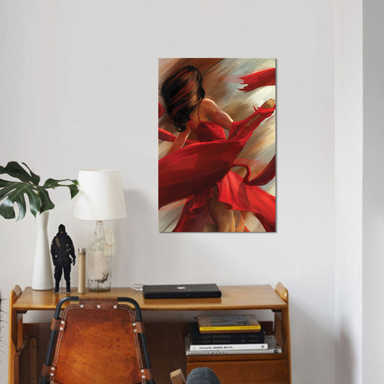 «Beauty in Motion», impression sur toile, H 60 po x l 40 po x P 1,5 po, Toile tendue, Pas de tapis