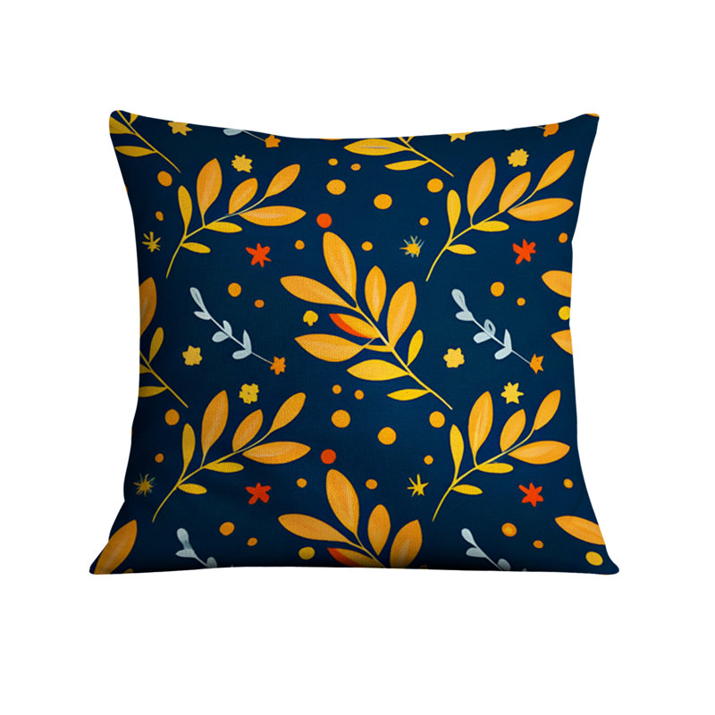 Coussin décoratif, Housse de coussin seulement - sans coussin, H 16 po x l 16 po