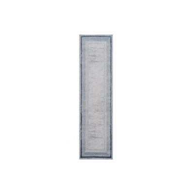 Collection 2X8 Bordered Non-Shedding Living Room Bedroom Dining Home Office Stylish And Stain Resistant Area Rug