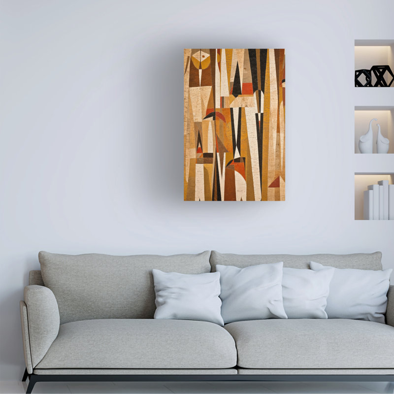 «Mosaic Nature» - Impression sur toile tendue, H 32 po x l 22 po