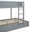 Full-Over-Full Bunk Bed with Twin Trundle, Desk, and Storage-475894540
