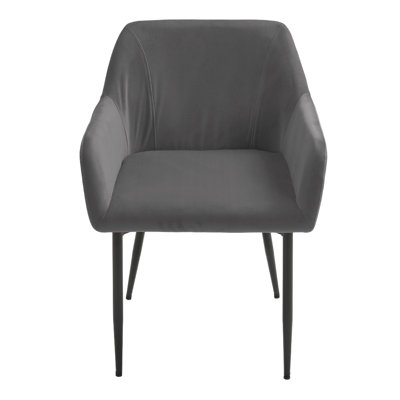 35cm H Upholstered Low Back Armchair