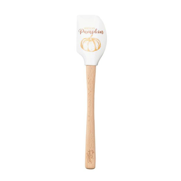 Spatulart Hello Pumpkin Wood Handled Spatula Tovolo