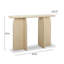 Console en faux travertin
