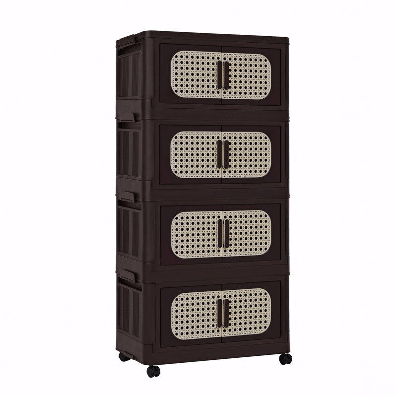 Armoire de rangement 20 po, Brun