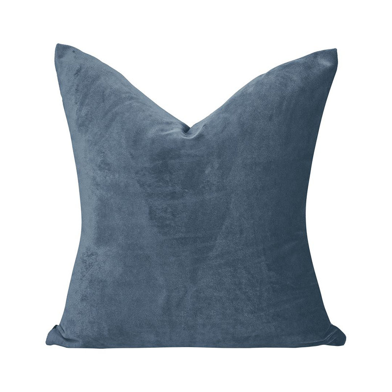 Matte Velvet Cushion Cover - 1 Pc, 56cm x 56cm, Aegean