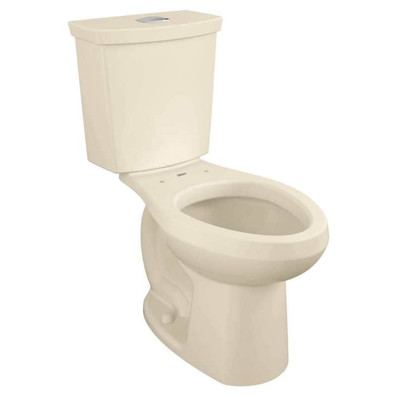 Toilette allongée à double chasse à double chasse avec EverClean (siège non inclus), Os