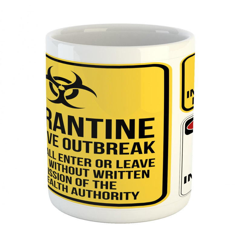 Grande tasse à café zombie