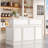 Crystle Rectangle Manufactured Wood Reception Desk-2076066366
