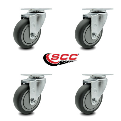 Thermoplastic Rubber Swivel Caster