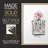 Perfume Bottle Framed Print - Solid Wood-1740603840