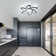Modern 6 - Light 25.2" Acrylic LED Flush Mount
