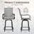 All-Weather PVC-Coated Polyester Swivel Patio Bar Height Stools-5163963-16276341