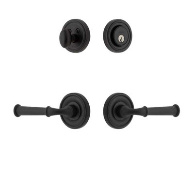 Ageless Iron Loch Rosette Entry Set with Cannon Lever