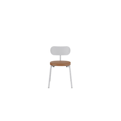 Khylia 18.1'' H Upholstered Metal Side Chair