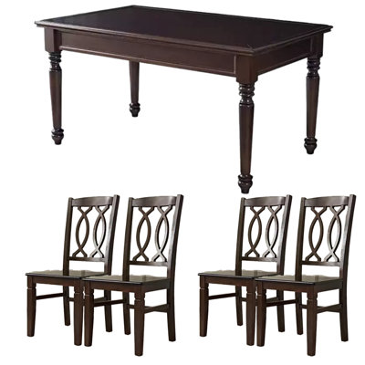 Sylvanus Rectangular 35.43'' W Dining Set
