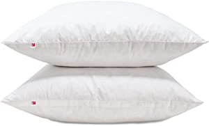 White Square Cushion