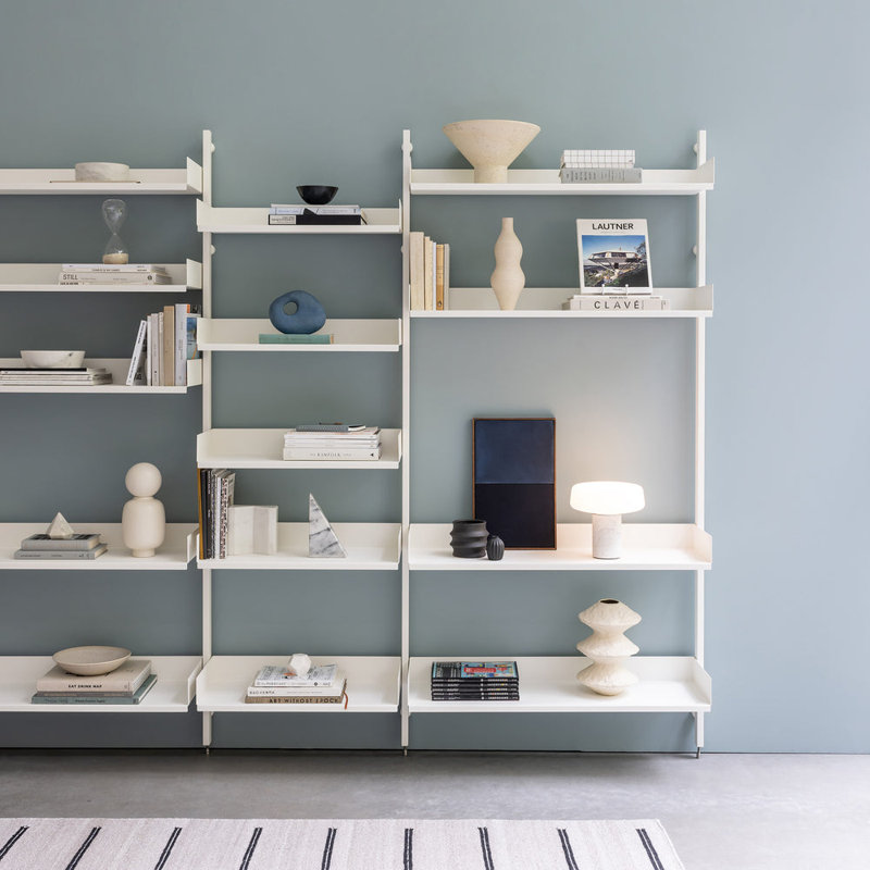 Slot Shelving, Silver, Small