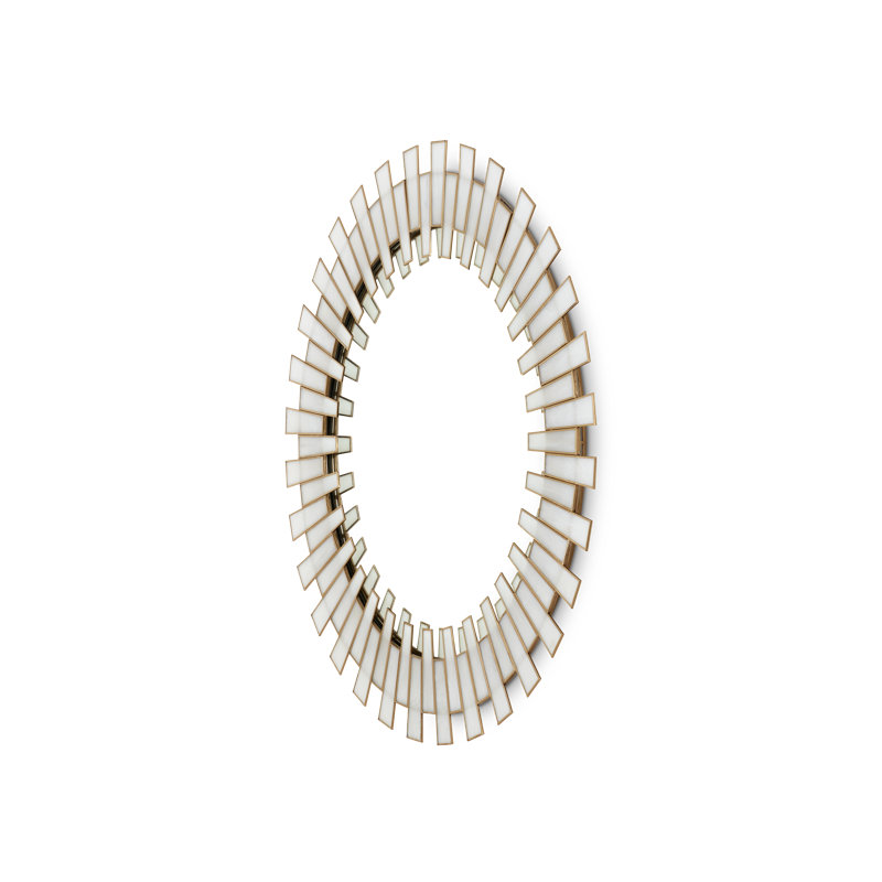 Glasdele Iron + Glass Wall Mirror