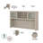 Magomed 3 Piece Computer Desk Office Set-1471767855