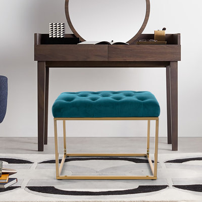 Ananio Velvet Ottoman