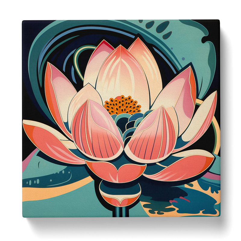 Modern Wall Art - Wrapped Canvas, 35cm H x 35cm W