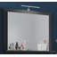 Elverda Flat Mirror with Shelves-285018873-285018875