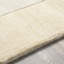 Tapis kaki / beige en laine fabriqué à la main Dolma-22223467