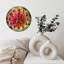 Watermelon Clock With Seeds And Droplets