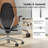 Genuine Leather Executive Chair, Swivel Ergonomic Office Chair, Home Desk Chair with Tilt Reclining, Adjustable Height, Adjustable Seat Depth-812859863