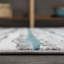 Tapis gris / turquoise Batten-1239777800