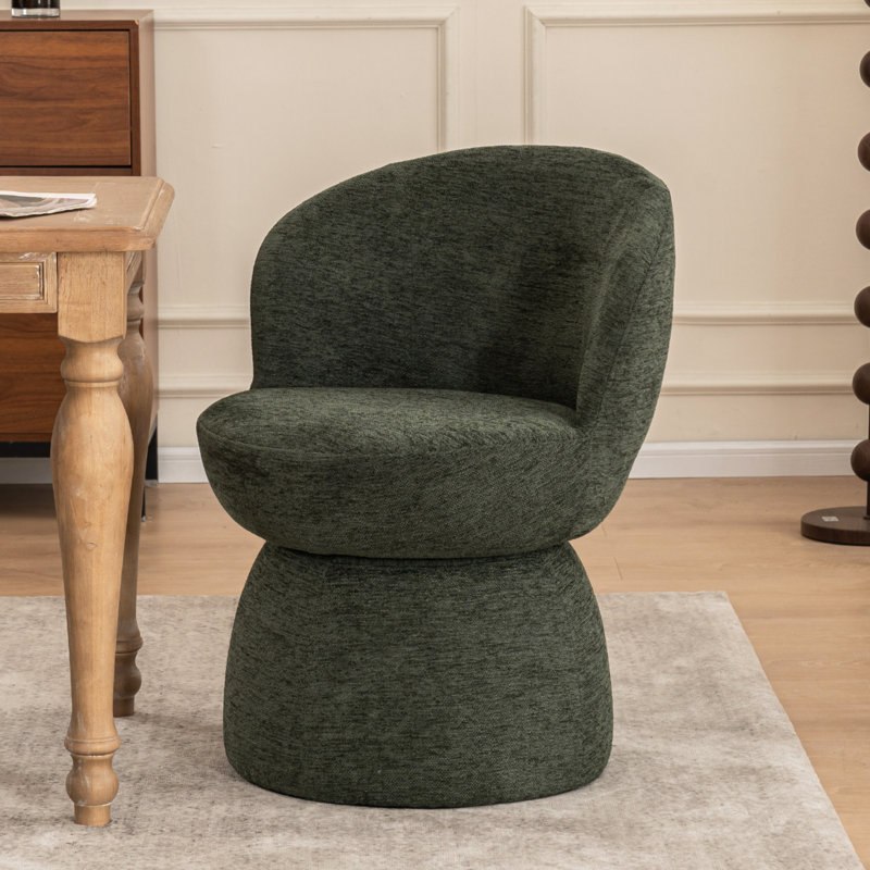 Chaise de salle à manger Allis Boucle, Vert