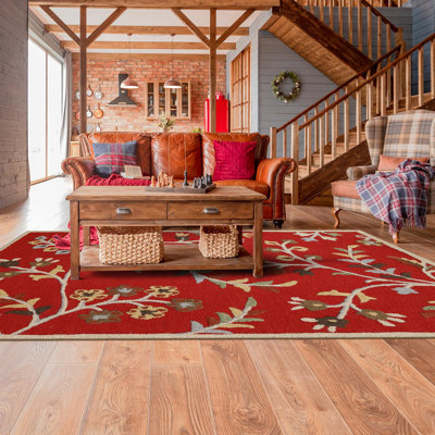 Hand Knotted Wool Oriental Indoor Rug
