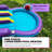 POP JUMP 16ft Ice Pop Inflatable Dual Lane Slide with Pool for Kids & Adults, Include Blower