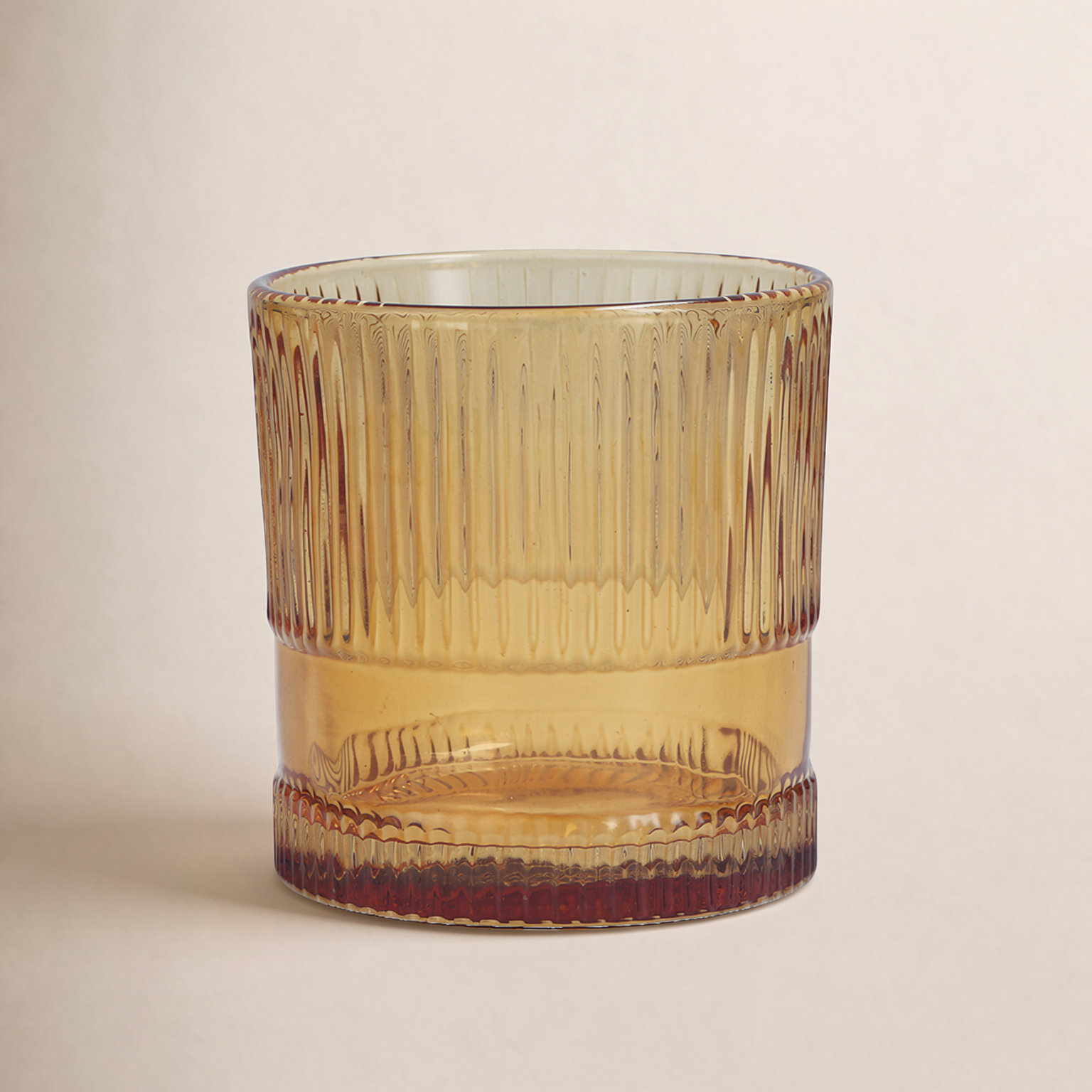 Noho Ribbed Drinking Glass, 9.85