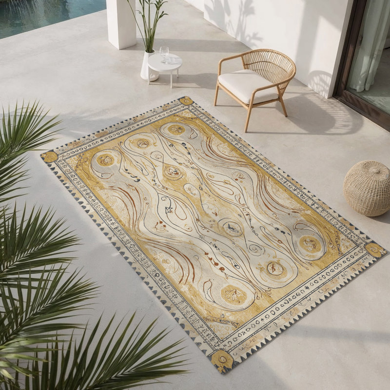 Tapis intérieur et extérieur Zippy Loop, Rectangulaire 8 pi x 10 pi
