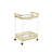 Aerin - Server Cart With Casters - Gold