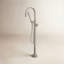 Lombardia Single Hole Floor Mount Tub Filler Trim-1744930676