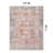 Kromer Medallion Machine Washable Red/Blue Area Rug-420144995
