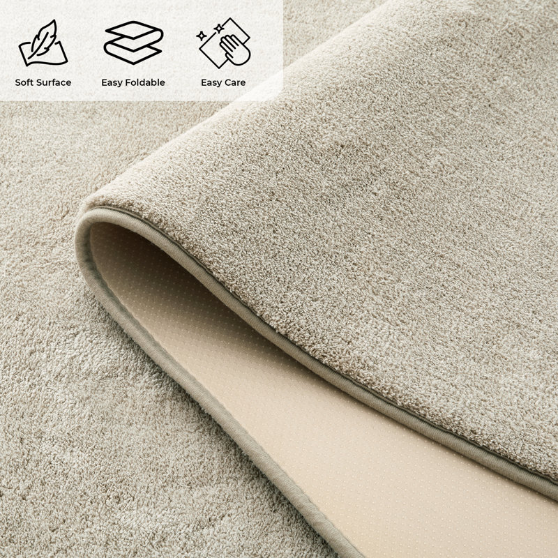 Machine Tufted Shag Area Rug, 120x170cm