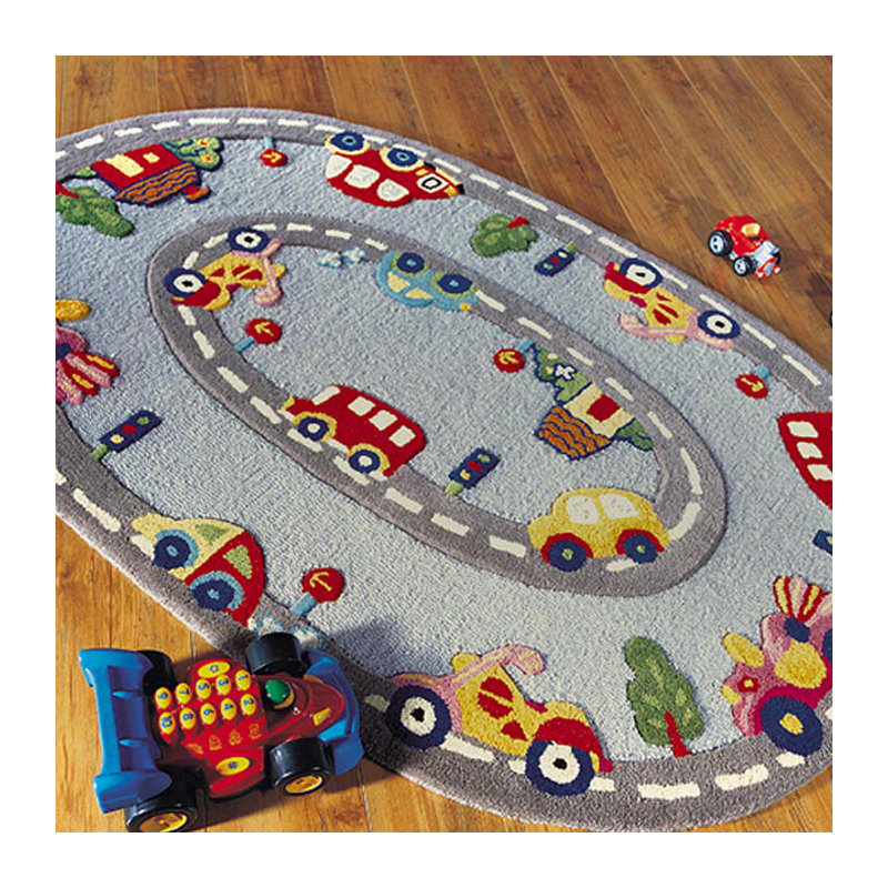 Tapis gris Ashana, 3 pi 6 po x 5 pi 6 po