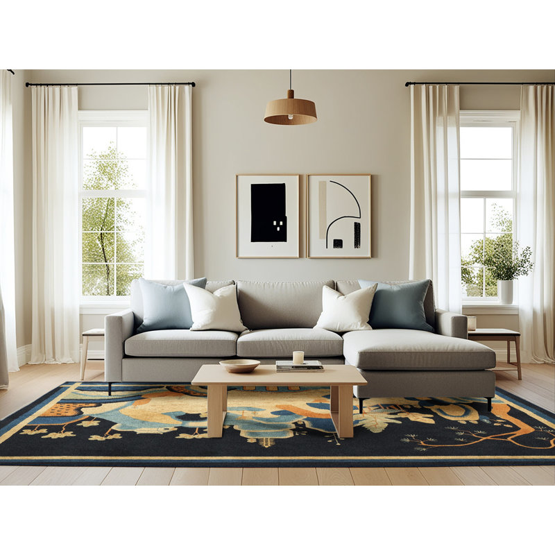 Tapis jaune, Rectangle 6 pi x 9 pi