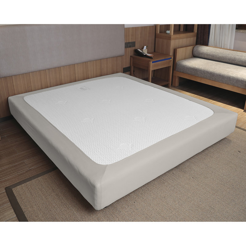 Housse de sommier enveloppante, Grand lit, Taupe