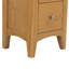 Censu 38cm W Solid + Manufactured Wood Bedside Table