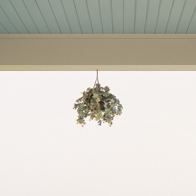 Grape Leaf Hanging Basket