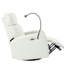 Fauteuil oscillant pivotant 270 °, surface facile à nettoyer - Fauteuil inclinable gris, port