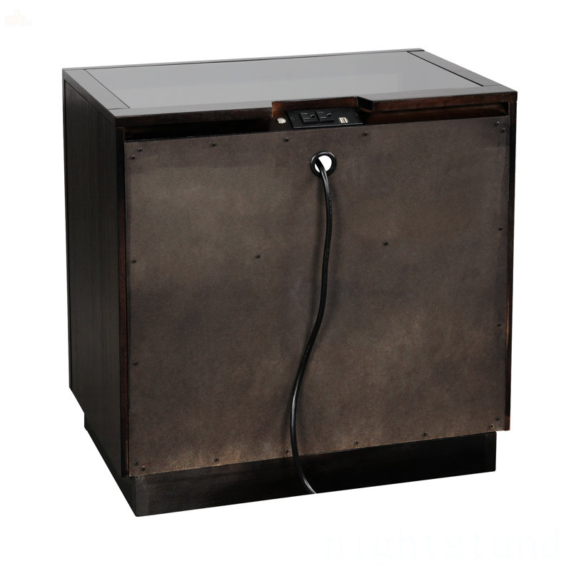 Table de chevet 2 tiroirs Broadnax