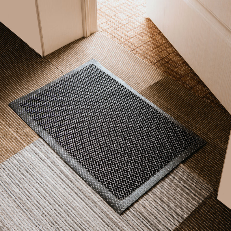 Doortex® Meshmat Entrance Mat, Metallic Grey, 80 x 120cm